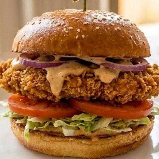 Crunchy Chicken Burger