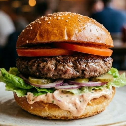 Hamburger – Flamers Pizza