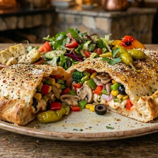 Calzone Pizzatasche Veggie