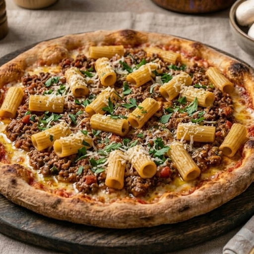 Pizza Bolognese